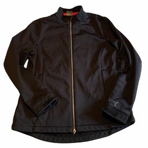 Puma Black pwr warm Full Zip Golf jacket Large